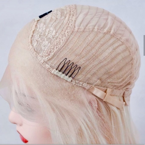 Bleach Blonde Lace Front Wig